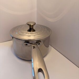 Le Creuset Stainless Steel Saucepan